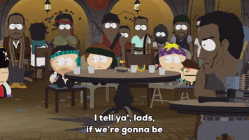 eric cartman fear GIF by South Park 