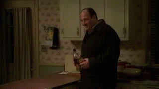 תוצאת תמונה עבור tony soprano laugh gif