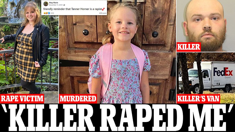 Tanner Horner: Woman says she was raped by murder suspect in 2014 when she was a teen