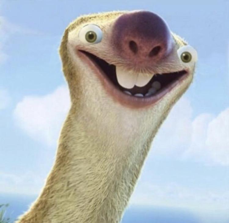Thanks, I hate Sid the sloth : TIHI