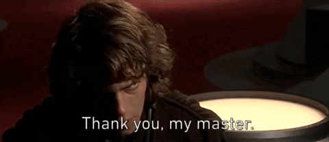 Master Anakin GIF – Master Anakin Thank you – Ontdek en deel GIF's
