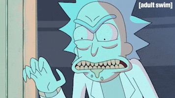Angry Season 1 GIF by Rick and Morty