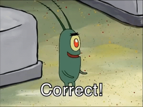 Correct Plankton GIF - Correct Plankton - Discover & Share GIFs