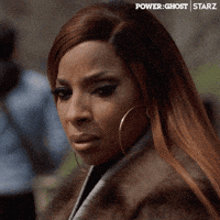 Staring Mary J Blige GIF by Power Book II: Ghost