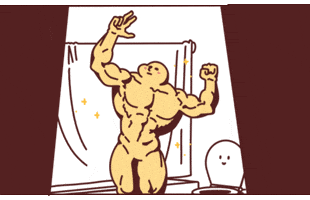 Fun Posing GIF by Nattan_Universe