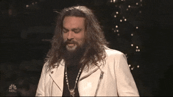 Jason Momoa Smiling GIF by Saturday Night Live