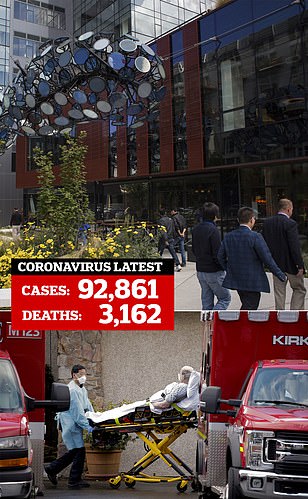 Amazon employee in company's Seattle headquarters tests positive for coronavirus 