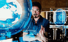 Iron Man Hologram GIFs | Tenor