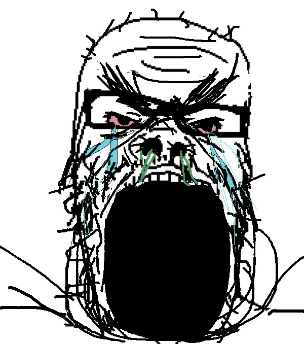 Enraged Soyjak | Soy Boy Face / Soyjak | Know Your Meme