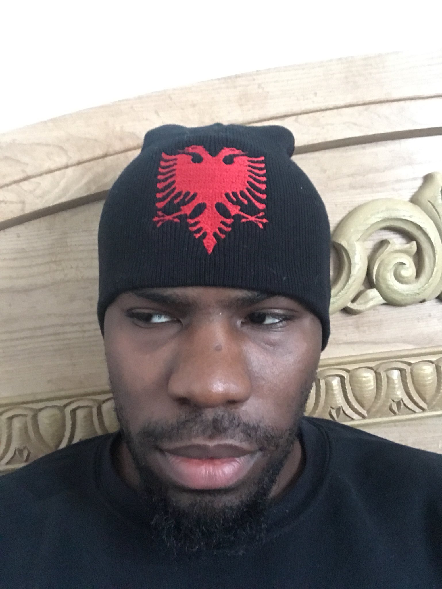 Klej Zezakaj on Twitter: Are you Albanian? Nope I'm just black. Then where  you wearing that hat, cause I'm Shqiptare I zi budal ptuuu rrafte pika  https://t.co/v9EyQluUMv / X'm just black. Then where  you wearing that hat, cause I'm Shqiptare I zi budal ptuuu rrafte pika  https://t.co/v9EyQluUMv / X