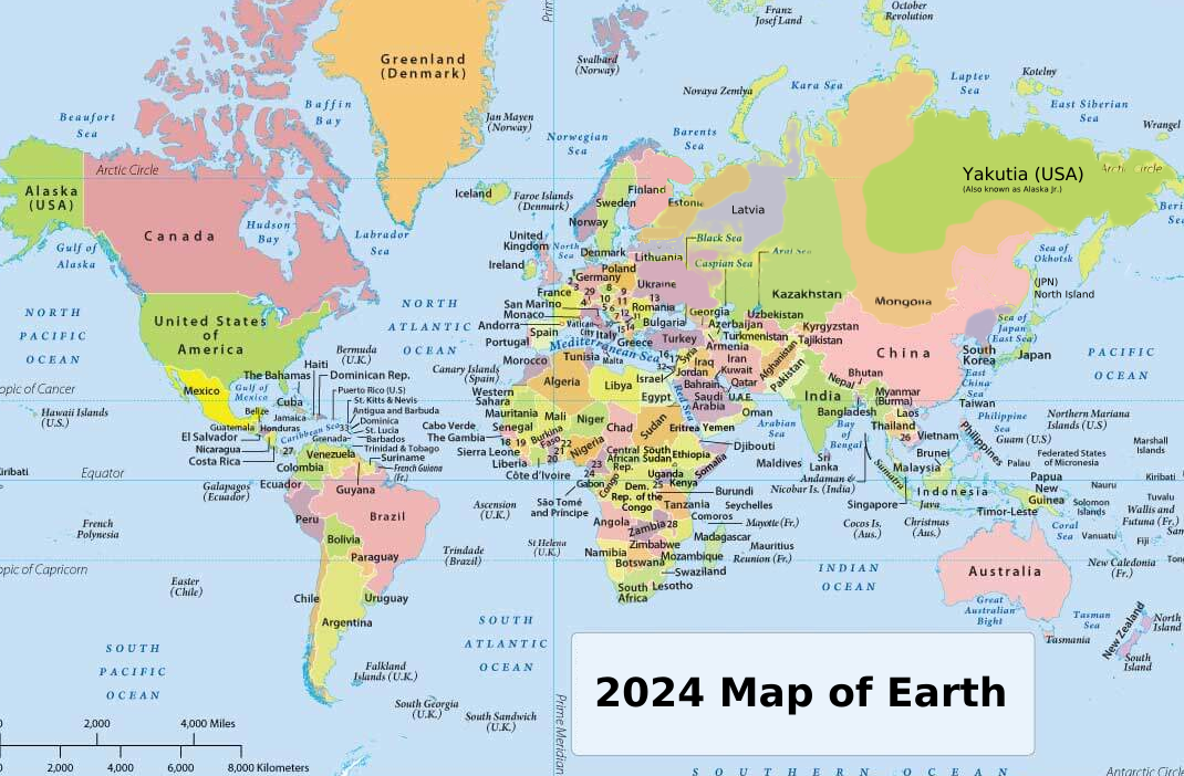 2024 Map of Earth : r/PoliticalHumor