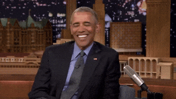 jimmy fallon laughing GIF by Obama