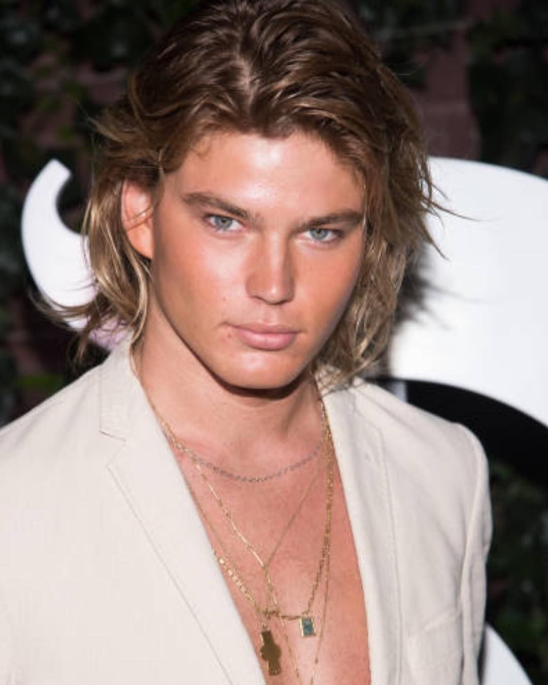 Jordan Barrett | Long hair styles men, Long hair styles, Jordan ...