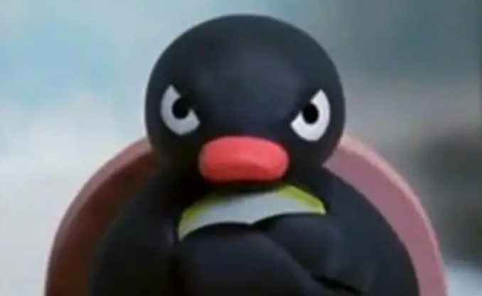 Create comics meme "penguin Pingu memes, memes pingu noot noot, pingu  angry" - Comics - Meme-arsenal.com