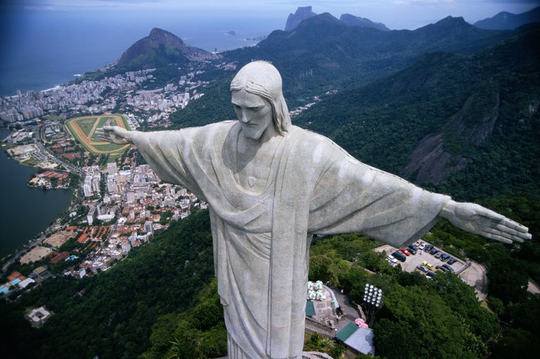 Image result for jesus statue in brazil