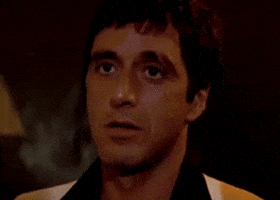 Tony Montana Smile GIF by DAVIS