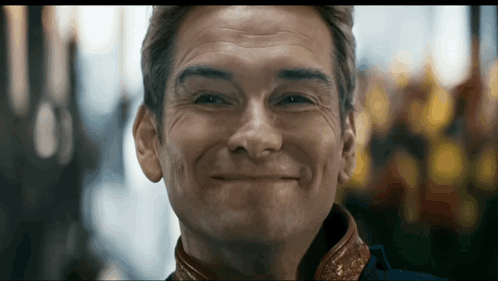 Homelander Smile GIF - Homelander Smile The boys - Discover & Share GIFs