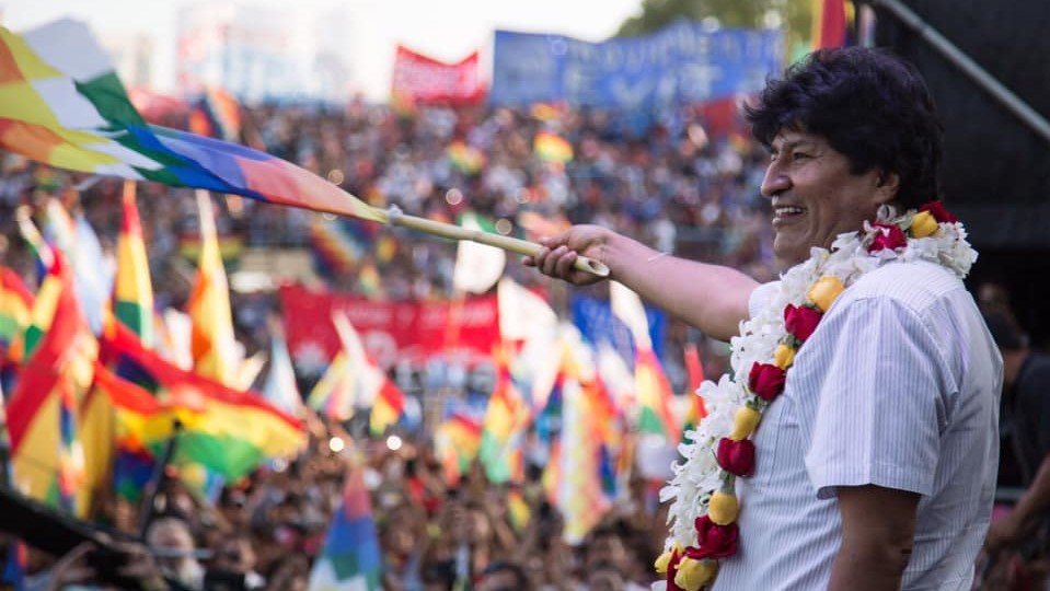 Bolivians celebrate fourteen years of the Plurinational State : Peoples  Dispatch