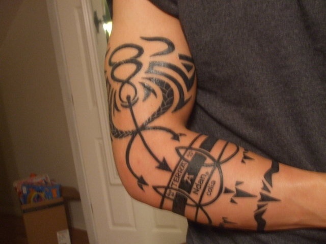 Scar full arm tattoo : FullmetalAlchemist