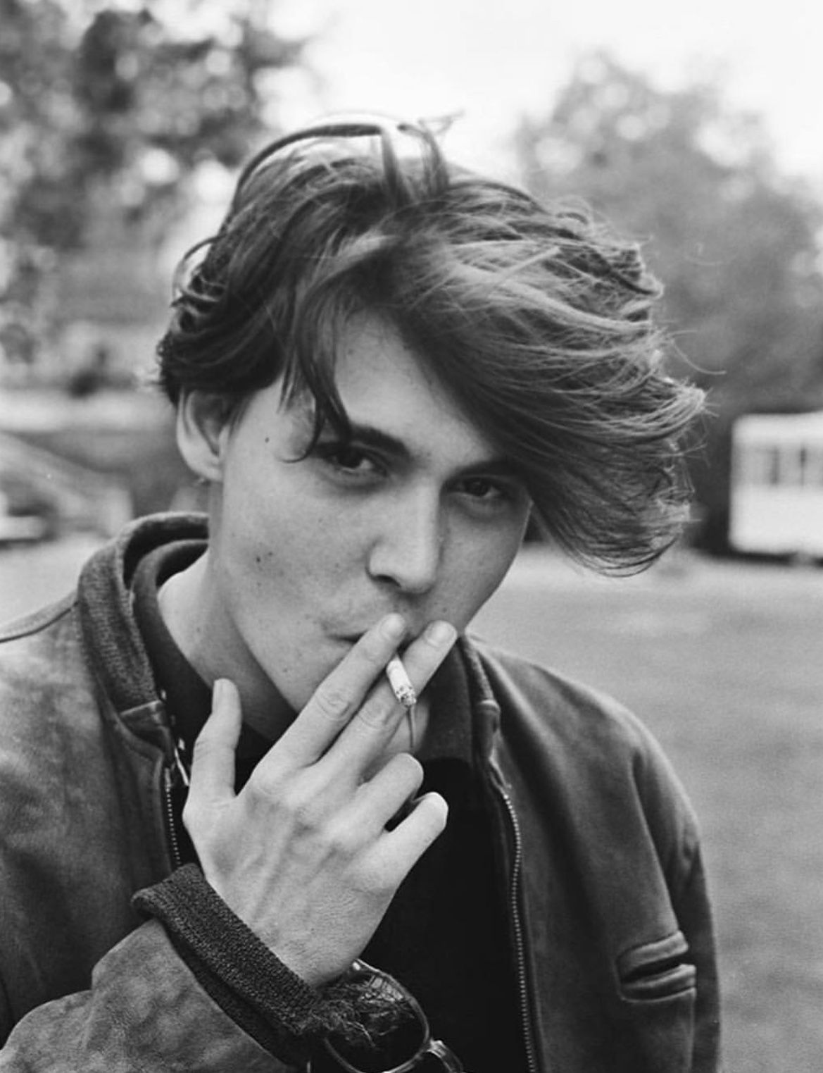 Image result for young johnny depp smoking