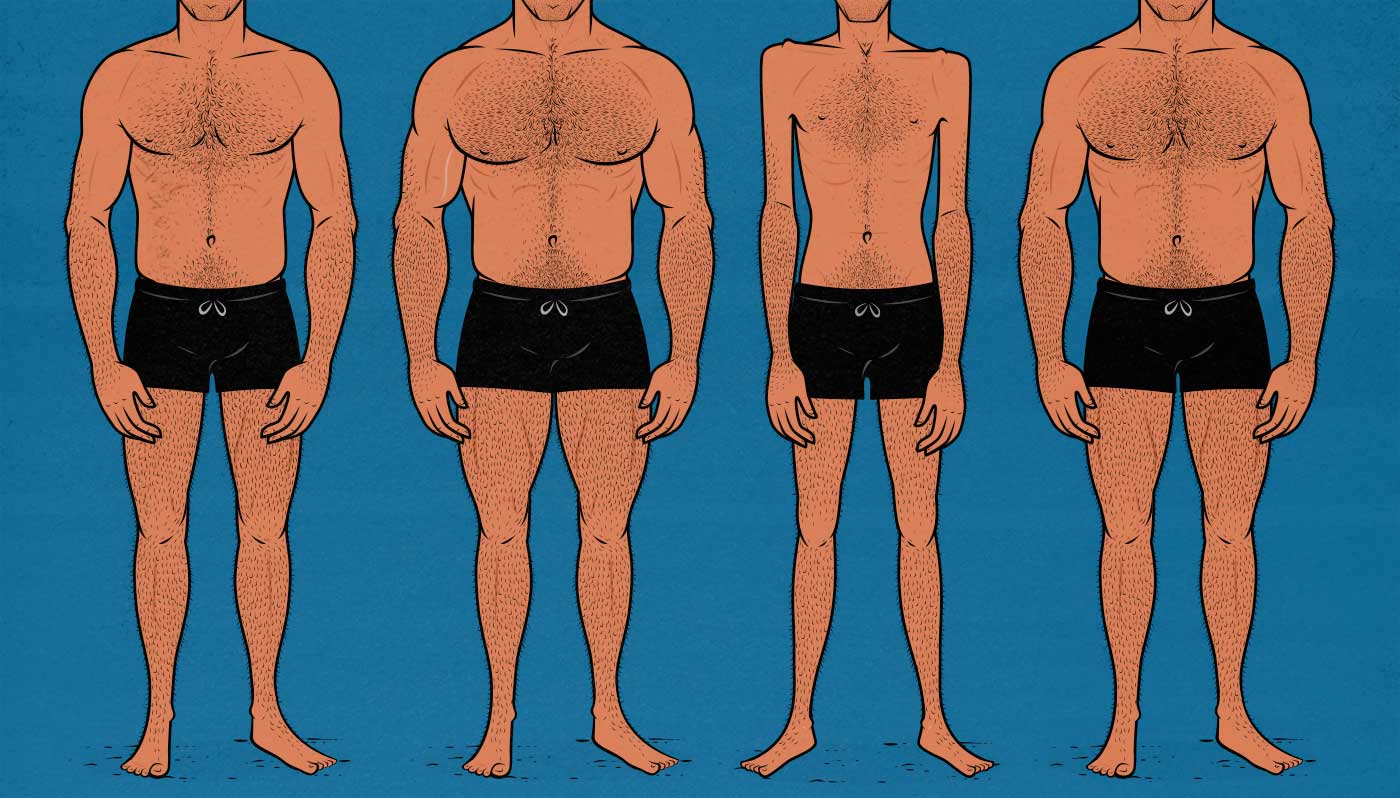 most attractive body shape for a man