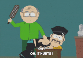 mr. herbert garrison spanking GIF by South Park 