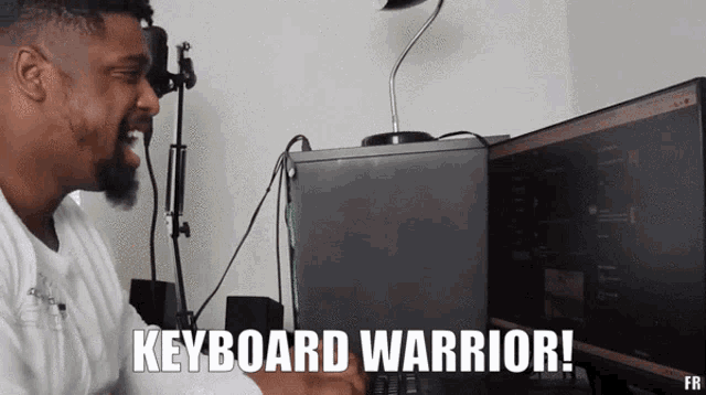 Keyboard Warrior Console Wars GIF - Keyboard Warrior Keyboard Warrior -  Discover & Share GIFs