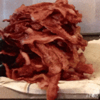 heart attack bacon GIF by GoPop