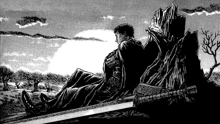 Guts Berserk Sitting - - HD wallpaper | Pxfuel