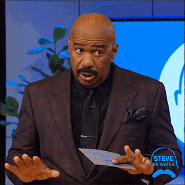 I Dont Know Steve Harvey GIF