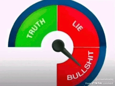 Lie Detector Bs Meter Meme - Lie detector Bs meter Meter - Discover & Share  GIFs