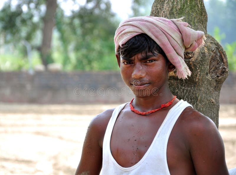Indian bihari boy stock photo. Image of trunk, complexion - 21453836