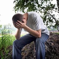 Image result for sad guy alone stock image