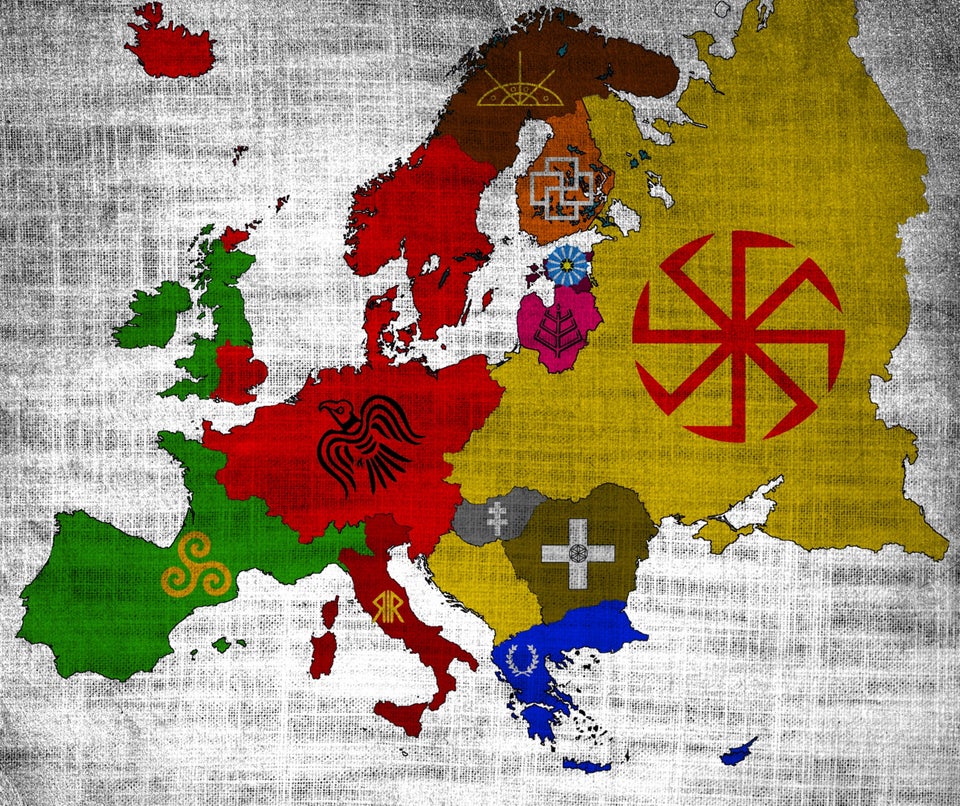 European pagan religions map : r/MapPorn