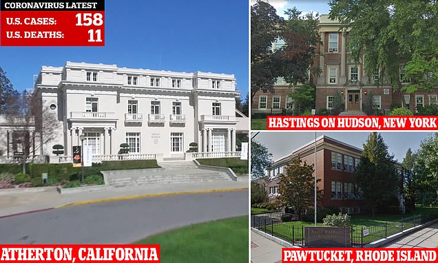 Private school in America's richest town shuts down over coronavirus