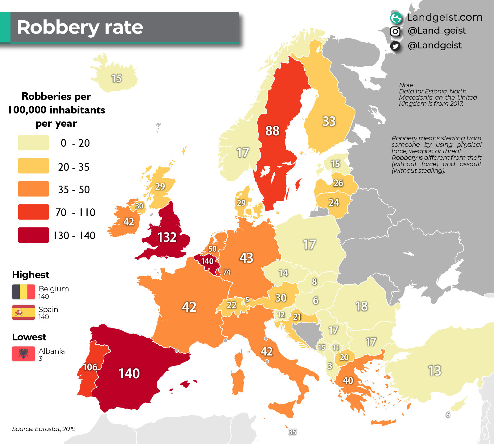 Robbery Rate – Landgeist