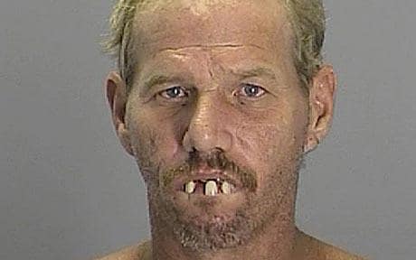Prisoner's ugly mugshot earns him 'Dracula' nickname