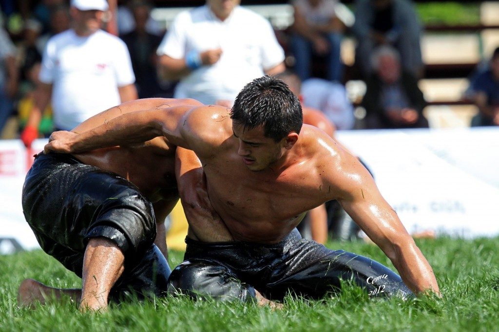 Turkish oil wrestling – The Other Press