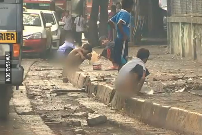 Real Shitting streets in India - 9GAG