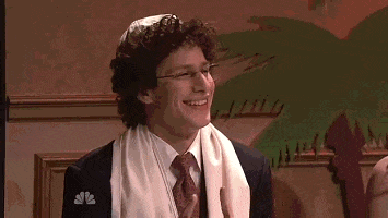 mazel tov andy samberg GIF