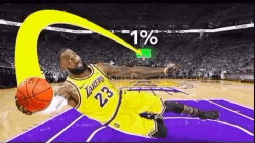 Lebron James 1 Percent Meme - Lebron james 1 percent Mission impossible -  Discover & Share GIFs
