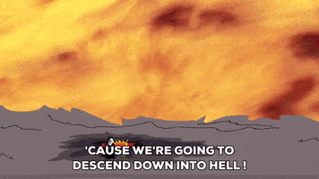 sad fire GIF by South Park 