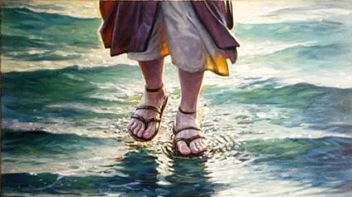 Jesus—with Peter—walking on the water in Matthew 14 | Psephizo