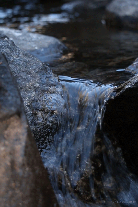 Relaxing water gif | Water gif for video, Beautiful waterfall nature,  Modern nature