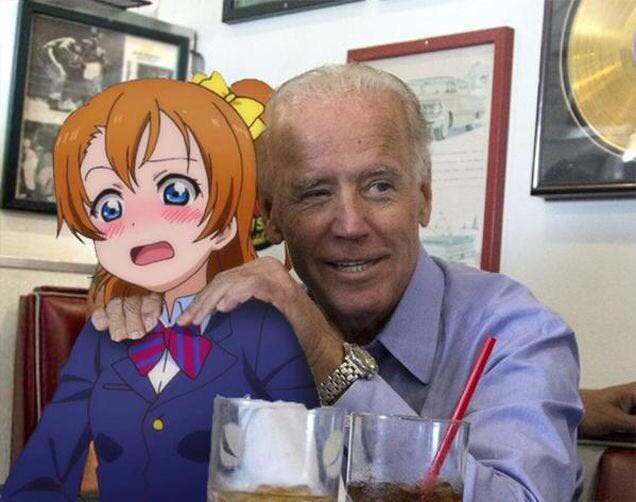 Joe Biden molests anime girls : worldpolitics
