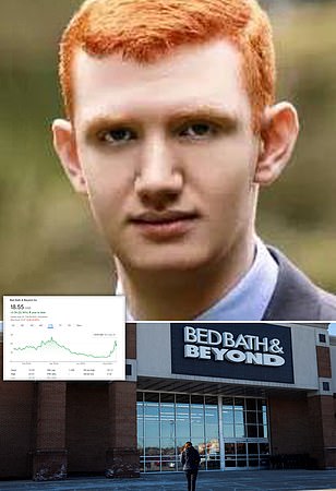 USC math student, 20, makes $110million selling Bed Bath & Beyond's meme-stock