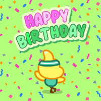 Happy Birthday Congrats GIF by Mostapes