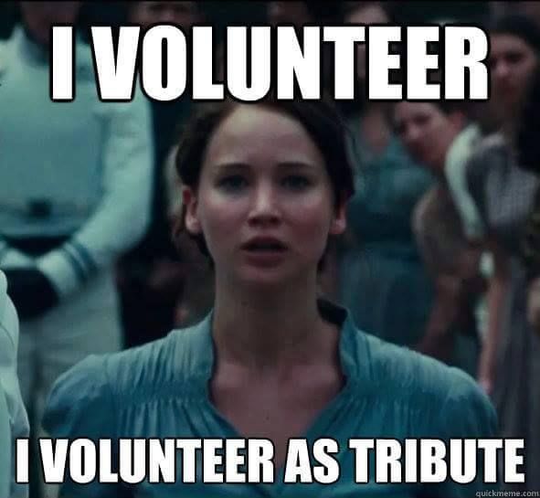 I volunteer as tribute! | Fit girl problems, Workout memes, Workout humor