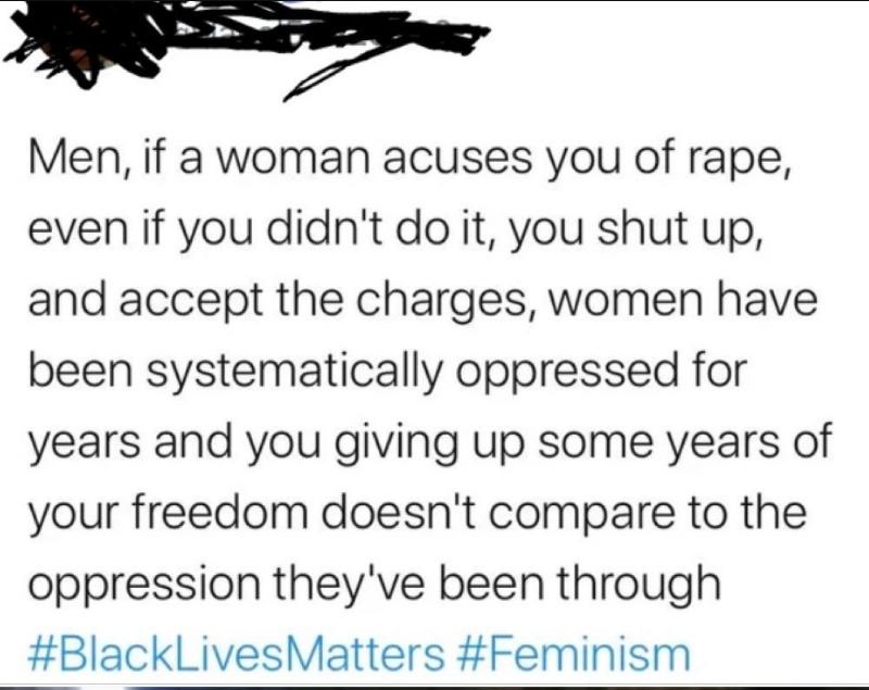 Defending fake rape accusations : whiteknighting