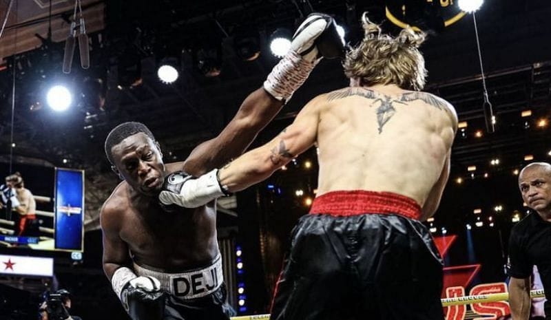 Nothing but respect": Vinnie Hacker wins hearts online after consoling Deji  post-fight